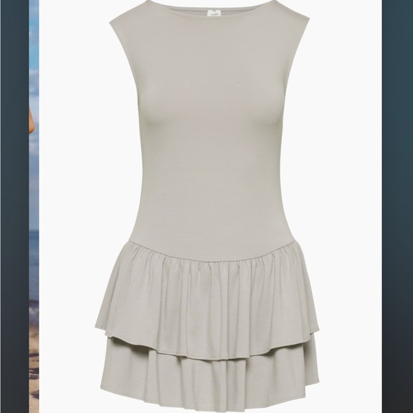 Aritzia Bloomsbury Dress (Ashen) Limited edition! NWT - Picture 4 of 5